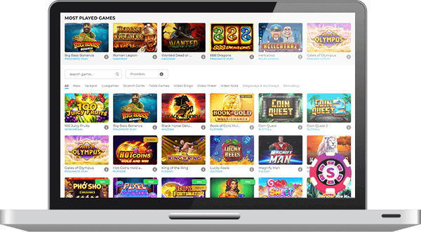 Wolfy Casino games