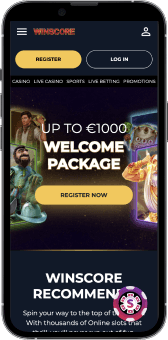 Winscore Casino mobile
