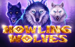 Howling Wolves slot logo