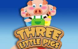 Three Little Pigs slot logo
