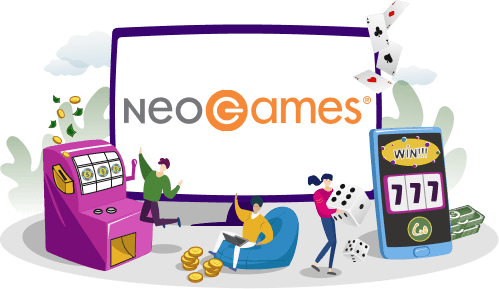 Players rejoice in their winnings at NeoGames Casino