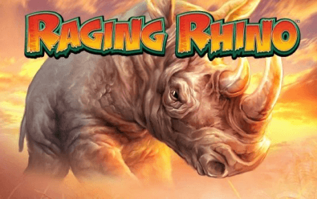 Raging Rhino Slot Logo