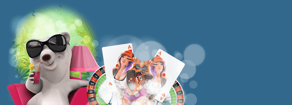 Slots LV Casino promotional image with Rival software
