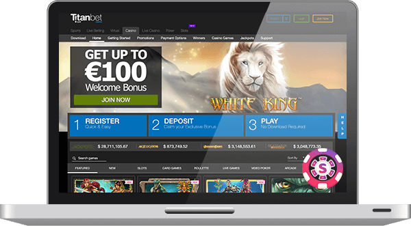 titan bet casino games