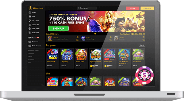 Winnerama Casino games