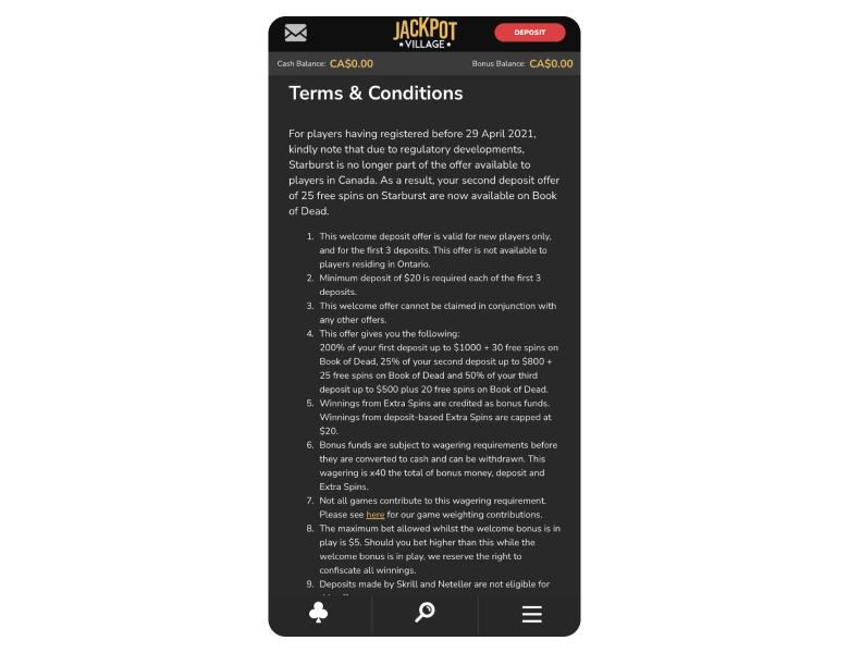 Jackpot Village No Deposit Bonus Codes for October 2025 - All Bonuses