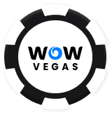 WOW Vegas Casino Bonus Chip logo