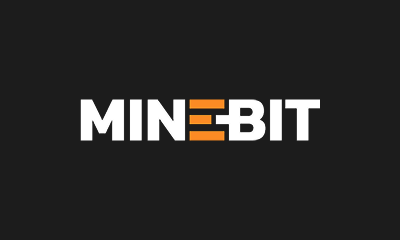 MineBit logo logo