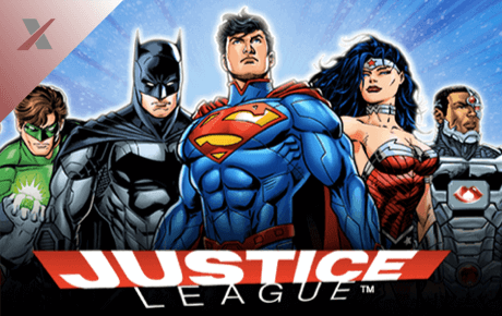 Justice League slot logo