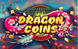 Dragon coins slot logo