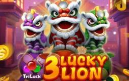 3 Lucky Lion slot logo