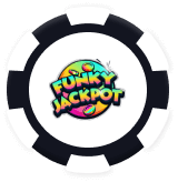 Funky Jackpot Casino Bonus Chip logo