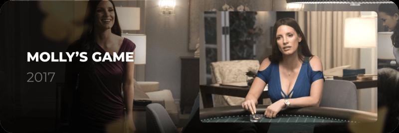 Screenshot of the Molly's Game Movie