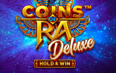 Coins of Ra Deluxe Hold & Win  slot logo