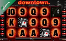 Downtown slot logo