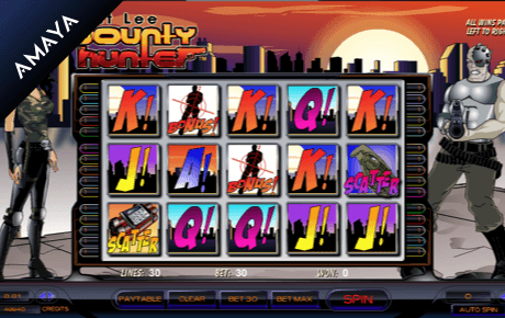 Kat Lee: Bounty Hunter slot logo