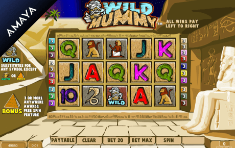 Wild Mummy slot logo