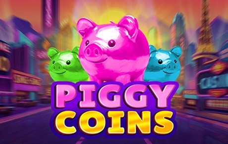 Piggy Coins slot logo