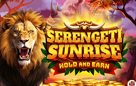 Serengeti Sunrise slot logo