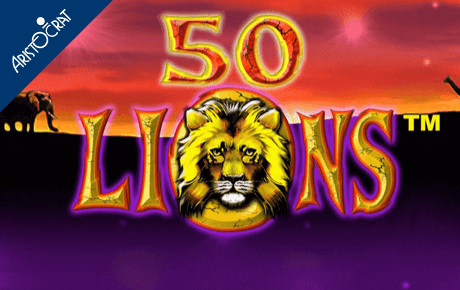 50 Lions slot logo