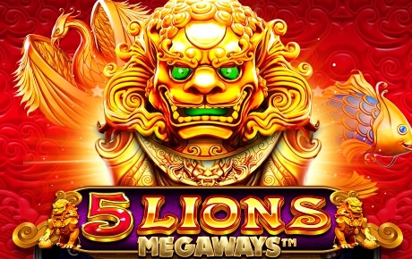 5 Lions Megaways slot logo