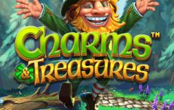 Charms and Treasures slot logo