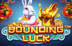 Bounding Luck slot logo