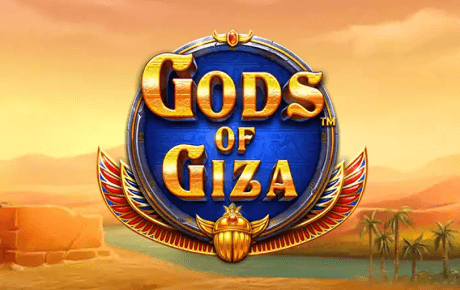 Gods of Giza slot logo