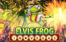 Elvis Frog slot logo