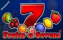 Fruits 'n' Sevens slot logo