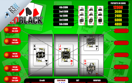 Red & Black slot logo