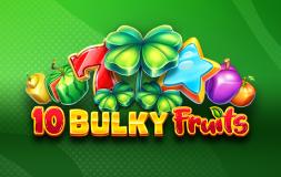 10 Bulky Fruits slot logo