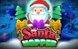 Santa Hopper slot logo