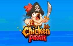 Chicken Pirate slot logo