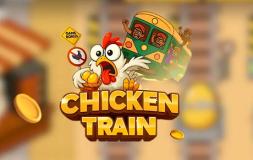 Chicken Train slot logo