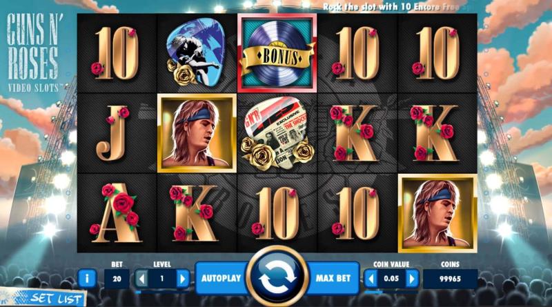 Guns N’ Roses slot