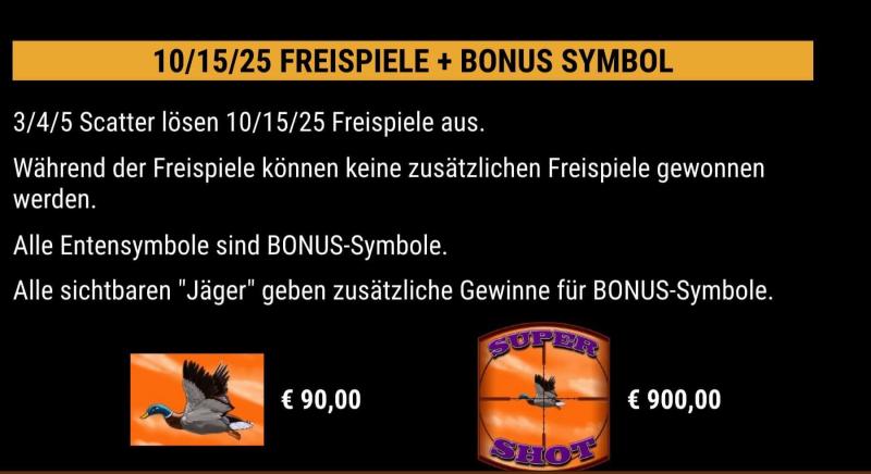 Duck Shooter Free Spins