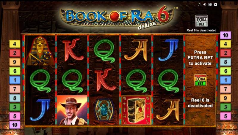 Book of Ra 6 Deluxe slot