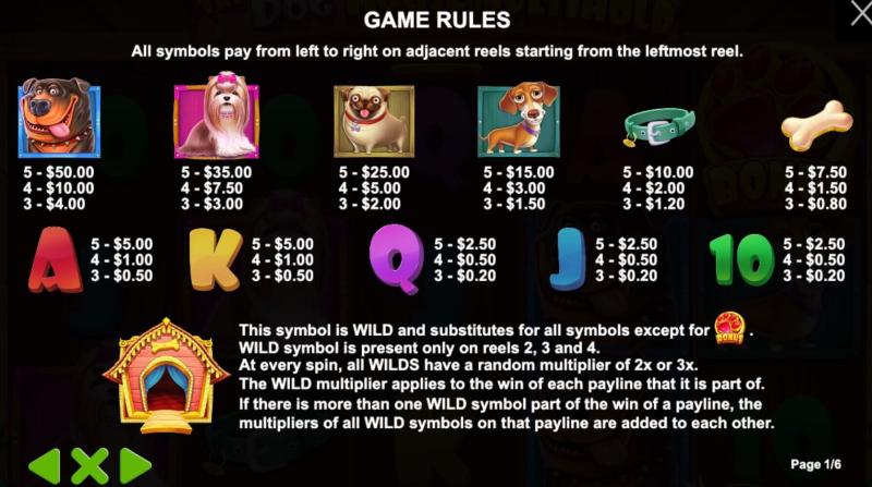 The Dog House Multihold Symbols