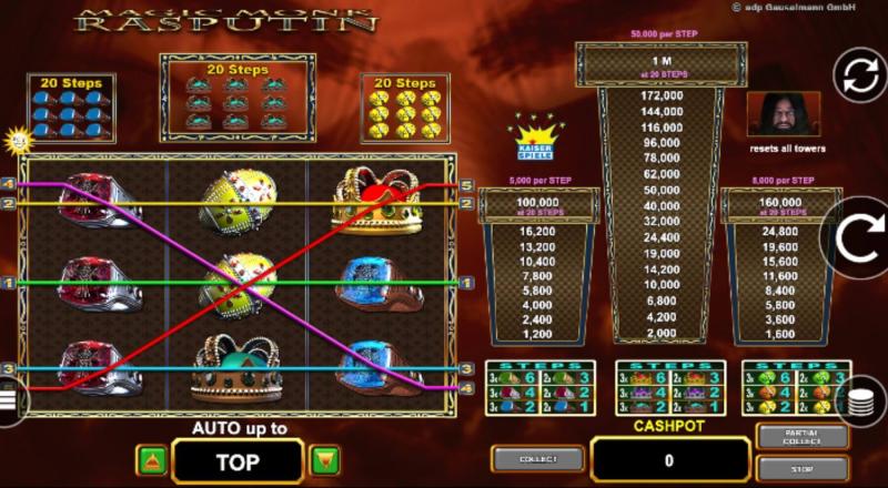 Magic Monk Rasputin slot