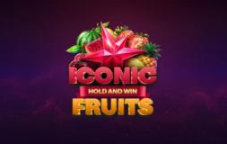 Iconic Fruits slot logo