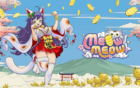 Meow Meow slot by Simple Play