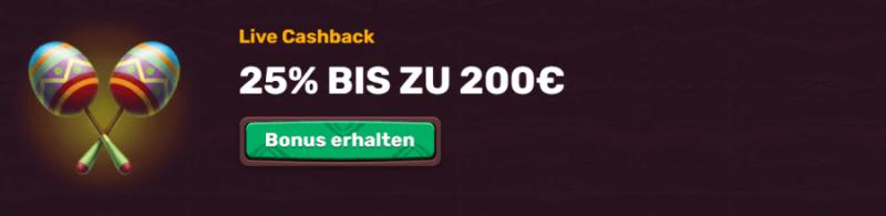 Live Casino Cashback 5Gringos