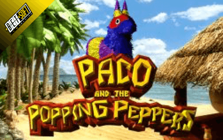 Paco and the Popping Peppers slot logo