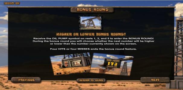 Black Gold Slot Machine Bonus Round