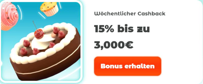 Wochentliches Cashback fur Neon54 Casino Spiele