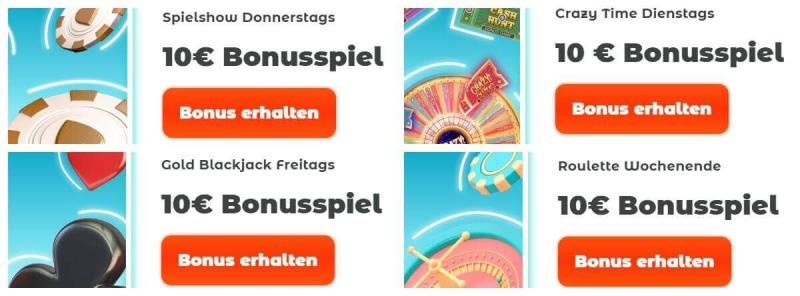 Neon54 Casino Gutscheine