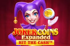 Joker Coins Expanded Hit the Cash slot logo