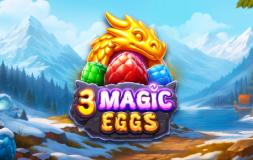 3 Magic Eggs slot logo