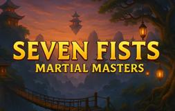 Seven Fists Martial Masters slot logo